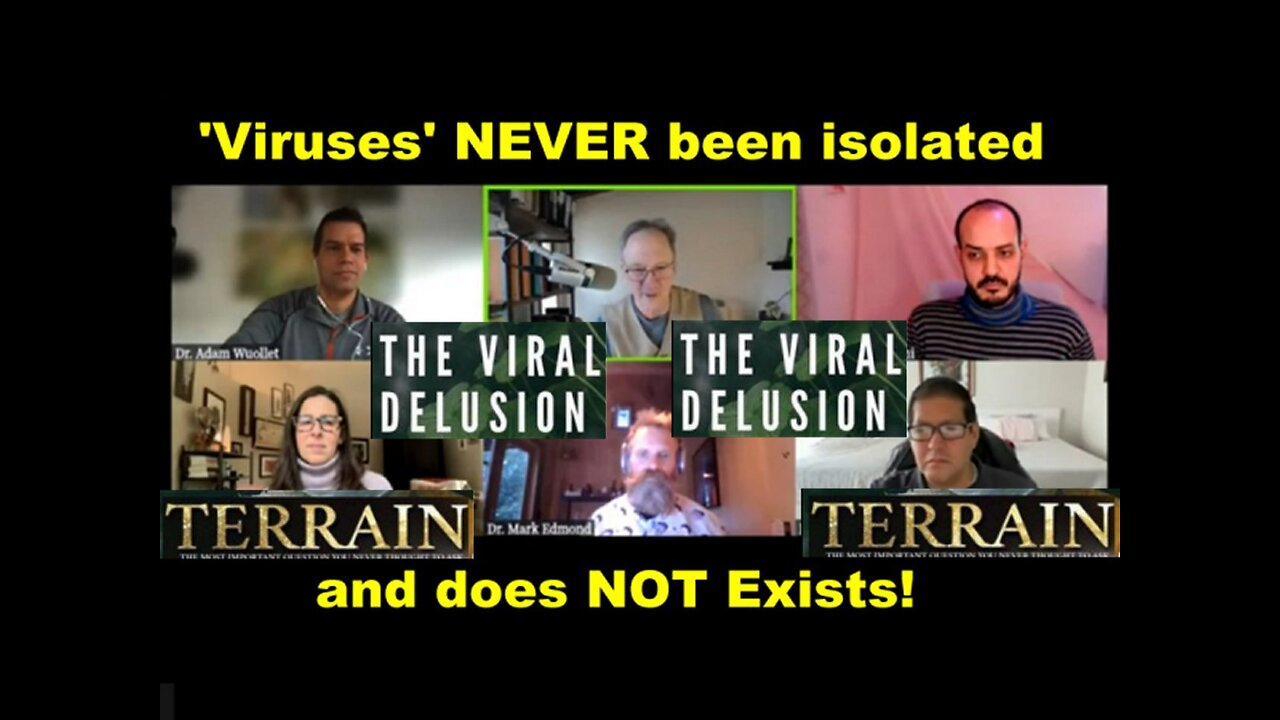 Dr Tom Cowan Roundtable: 'Viruses' NEVER been 'isolated' and does NOT Exists!