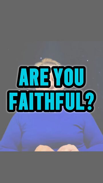 Are You Faithful? 🤔 #jesus #bible #truth #shorts #faithful