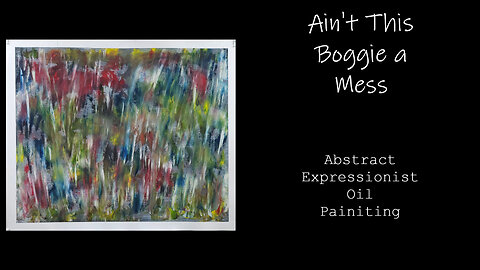 A Blur of Color & Emotion—Watch This Abstract Painting Come Alive!