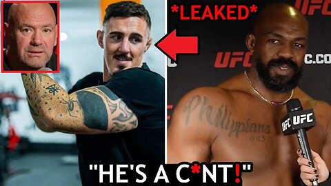 Jon Jones REACTS to Tom Aspinall CALLING HIM OUT!👀SCARY NEW FOOTAGE! ｜Dana White: "The FIGHT is ON!"