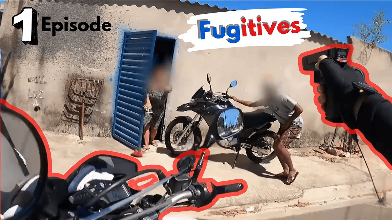 IT WENT BAD FOR THE FUGITIVES motorcycle escape attempt in Brazil Episode 1