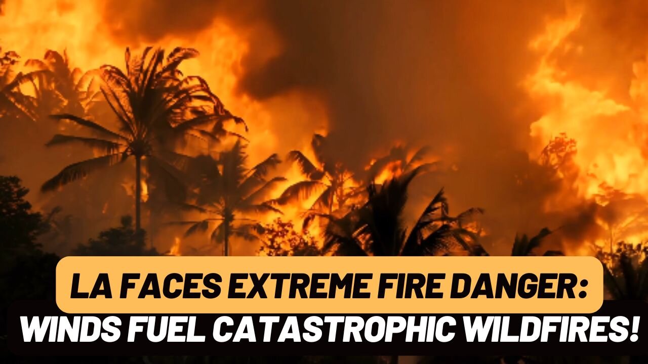 Los Angeles Wildfires: Extreme Danger as Hurricane Winds Fuel Crisis