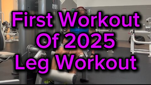 First Workout of 2025: Leg, Shoulder, and Ab 1.1.2025 #4nomorefitness #gymworkout #motivation