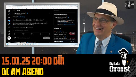 Aufzeichnung vom 15.01.25 DC am Abend