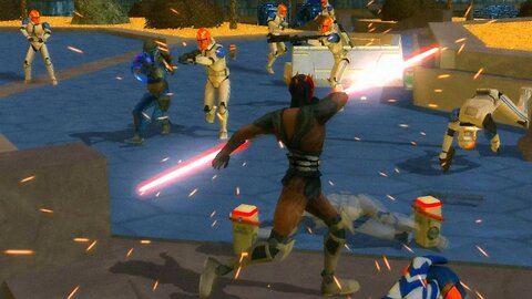 Darth Maul vs Clones In the Siege of Mandalore - Classic BattleFront 2 Clone Wars Mod