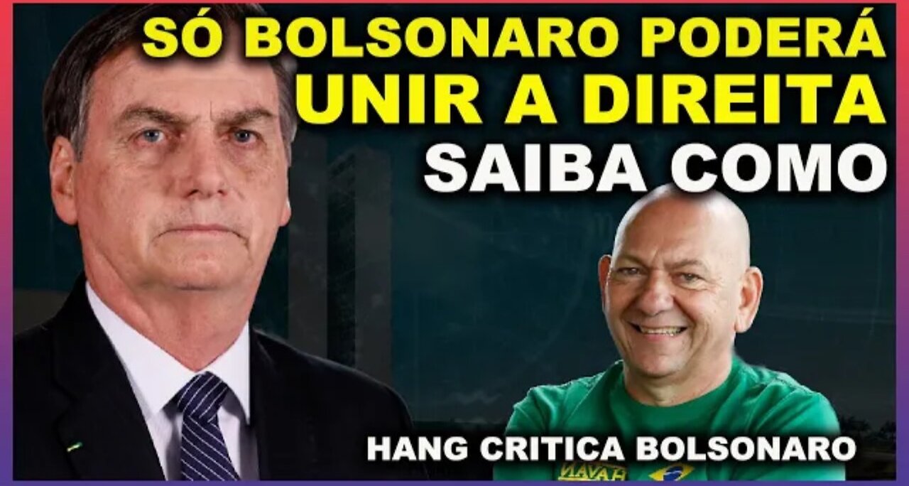 Bolsonaro poderá unir a direita? Como?