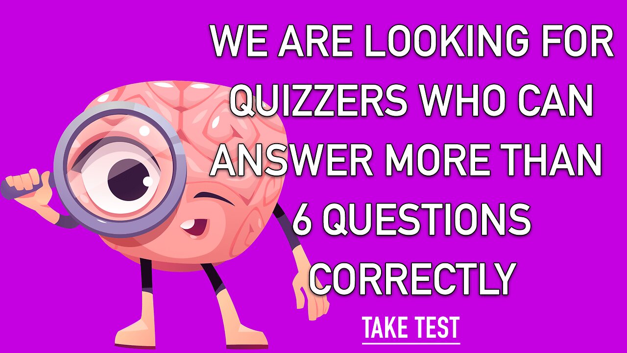 Challenging Knowledge Quiz
