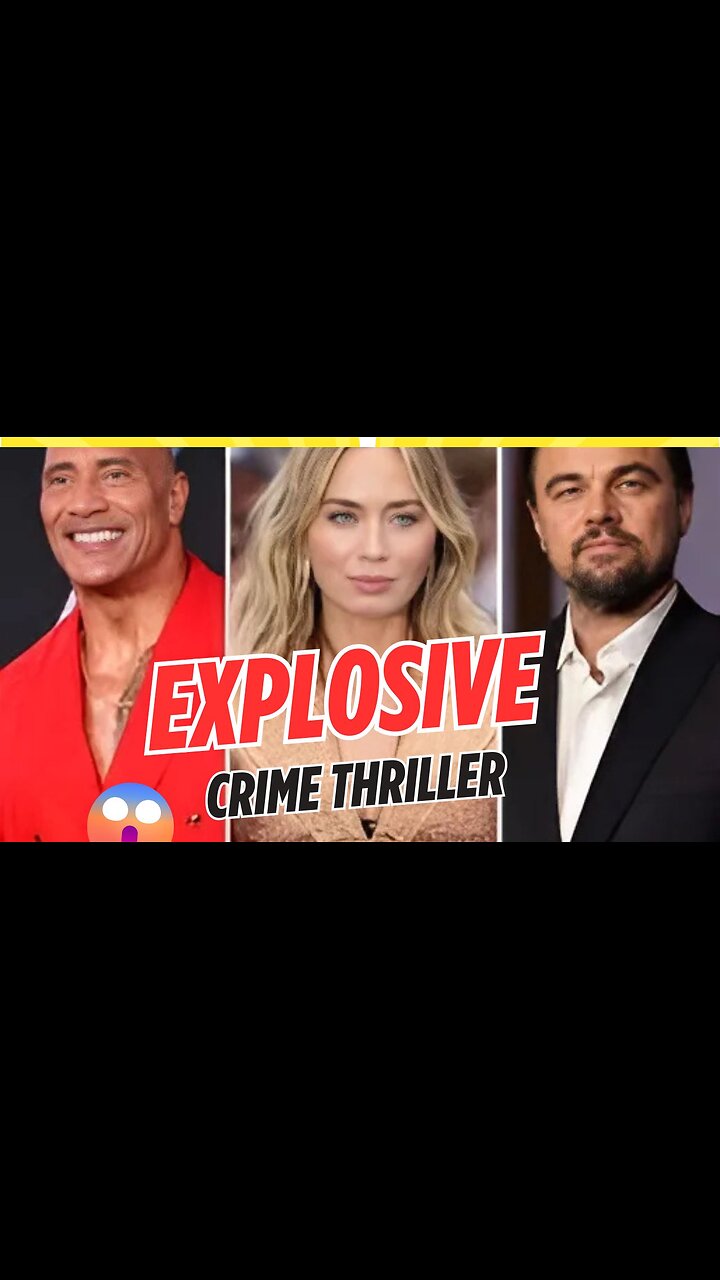 EXPLOSIVE Crime Thriller With Dwayne Johnson And Emily Blunt!