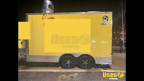 2022 8.5' x 14' Kitchen Food Trailer with Fire Suppression System for Sale in Arkansas!