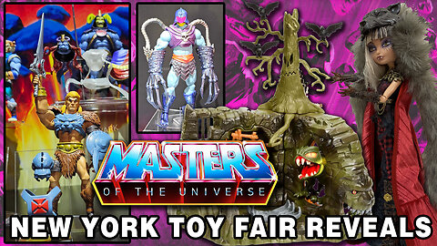 New York Toy Fair Masters of the Universe Toy Reveals