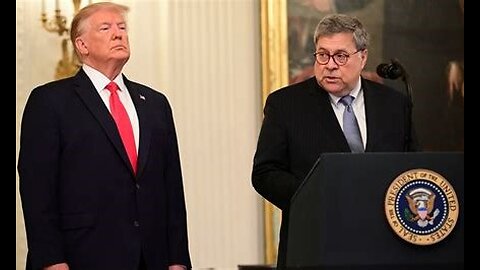 Deepstate Shill 2-TIME Attorney General William P. Barr whose CIA codename in the 1980's was "ROBERT JOHNSON"