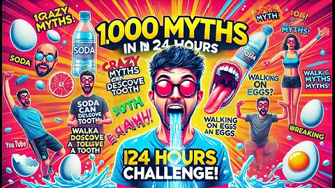 1,000 MYTHS in 24 HOURS CHALLENGE!