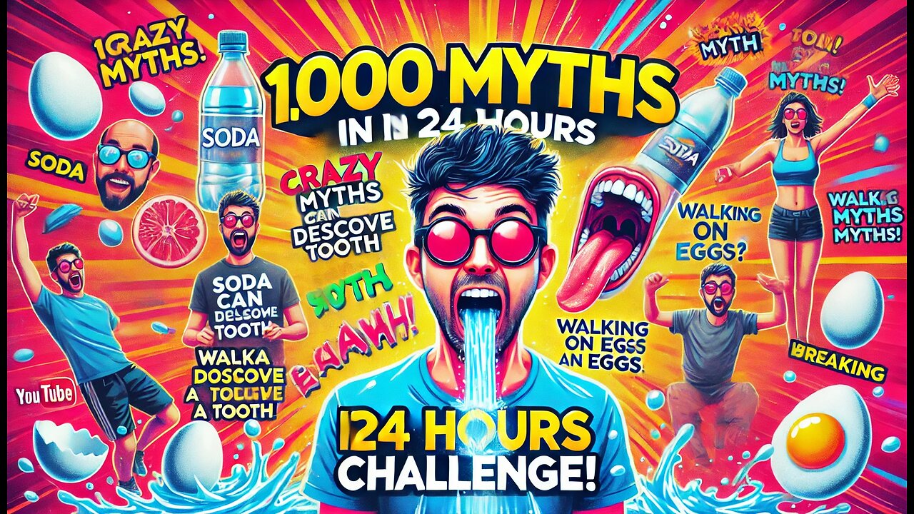 1,000 MYTHS in 24 HOURS CHALLENGE!