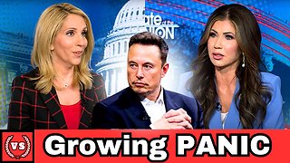 Kristi Noem SHUTS DOWN CNN Elon Musk "personal data" PANIC