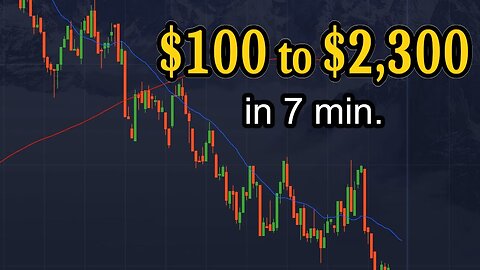 $100 to $2,300 in 5 Minutes