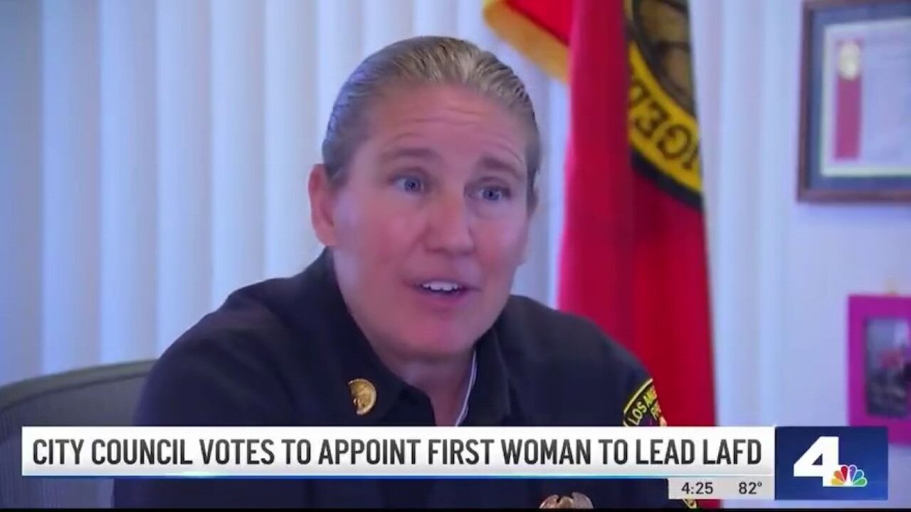 Prepare To Be Shocked: Los Angeles' Fire Chief Is A DEI-Obsessed 'LGBTQ' Woman Who Wasted Millions