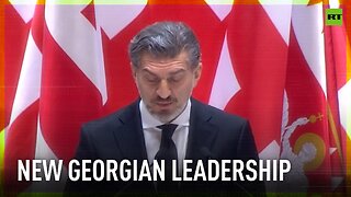 Ex-Georgian President leaves palace 'taking legitimacy with her'