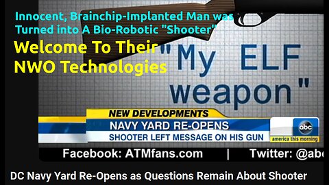 Many Brainchip Mind-Control Victims Are Just Scapegoats to Push Gun-Control by Human-Traitors