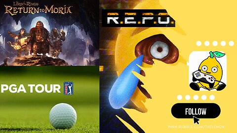 🟢LIVE - PGA, RETURN TO MORIA AND R.E.P.O!