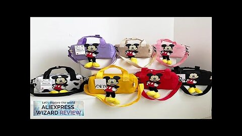 2024 New Disney Shoulder Bags Cartoons Mickey Mouse Nylon Bag Women Messenger Review