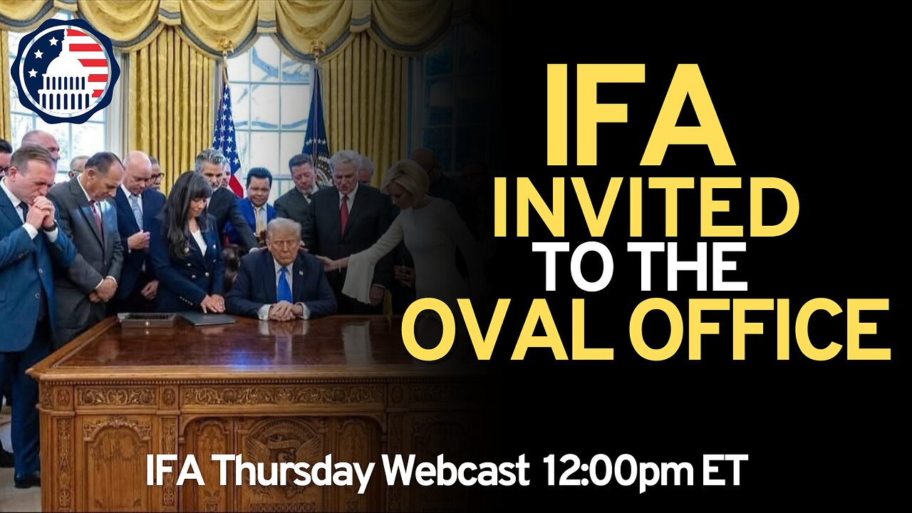 IFA Invited to the Oval Office