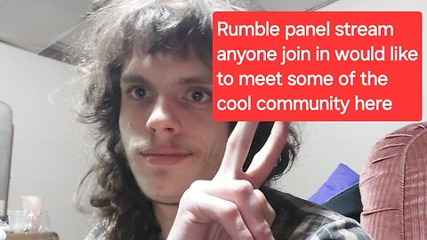 free to join panel meeting the rumble community