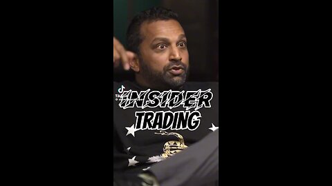 Kash Patel On Insider Trading