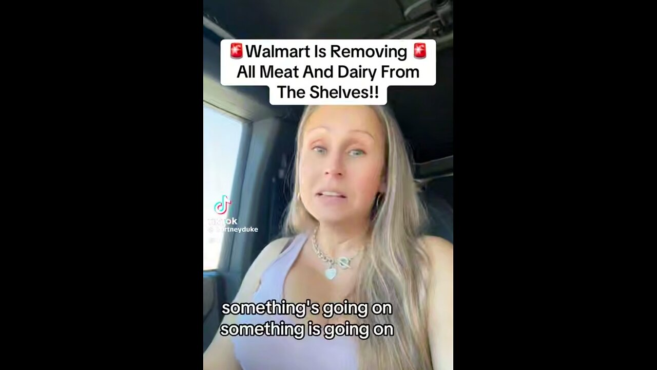 Walmart has begun to remove all beef, milk, and eggs from their shelves to rot