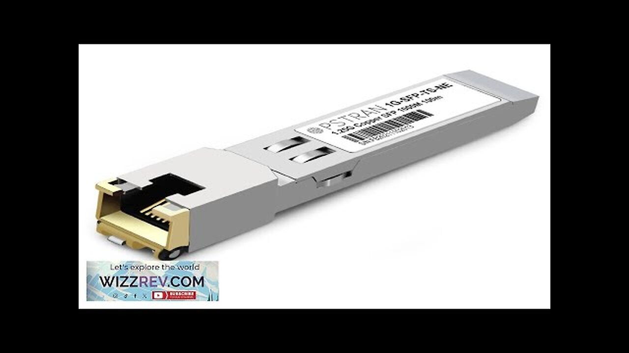 1000BASE-T SFP RJ45 Copper Transceiver Module Compatible with Netgear AGM734 100m Cat5e/6 Review