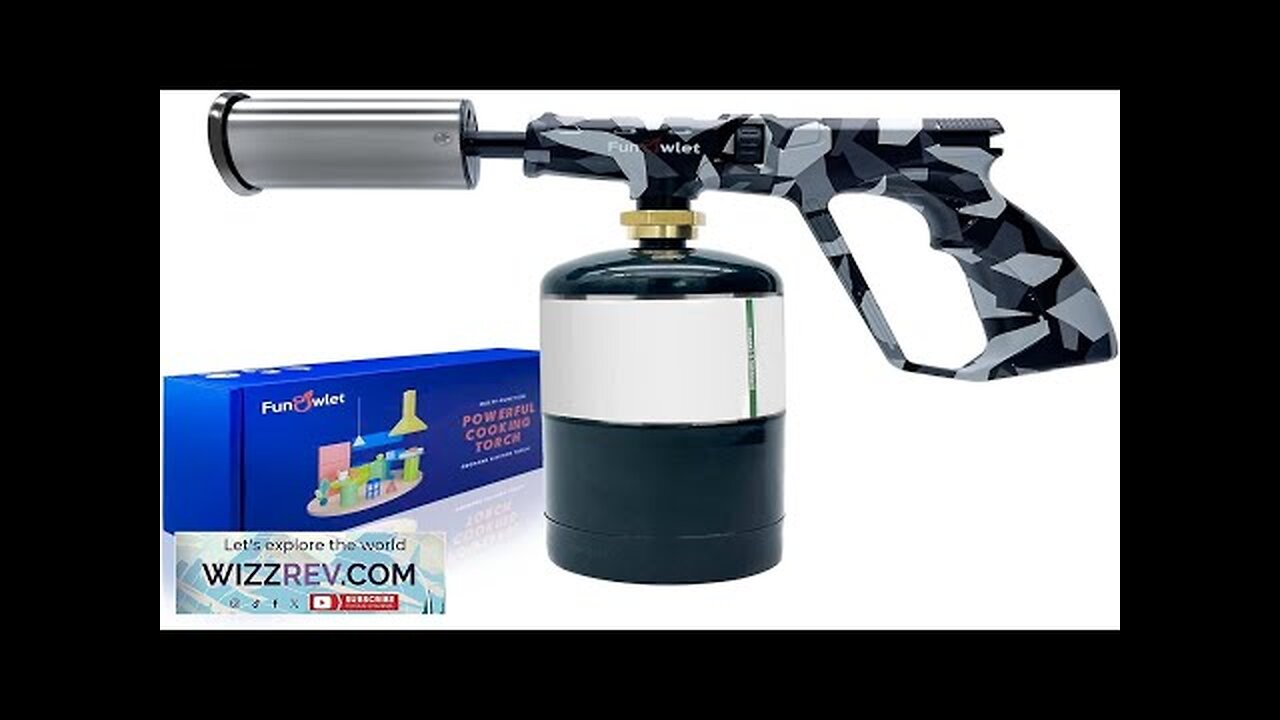 Powerful Cooking Propane Torch Lighter Culinary Kitchen Torch Sous Vide Charcoal Review