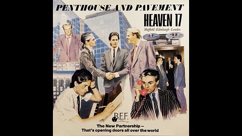 Heaven 17 - Penthouse And Pavement (Germany) 1981 LP