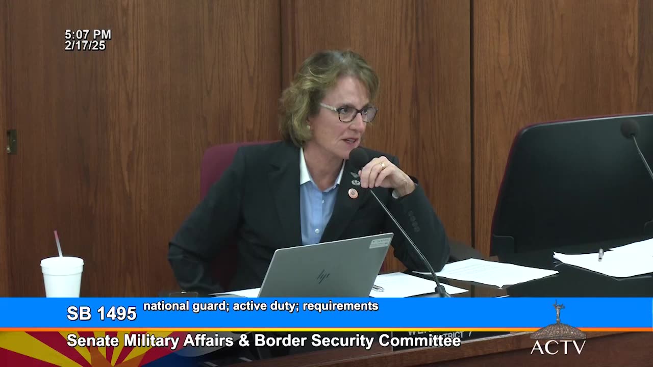 Sen. Wendy Rogers Explains Vote for Defend The Guard Act