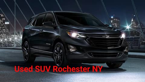 Used SUV in Rochester NY - Victor Chevrolet