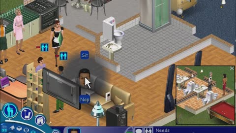 The Sims 1 Legacy Edition Gameplay Without Commentary: Michael Bachelor's Party House