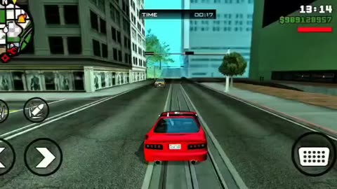 Gta SA best full speed car racing challenge without damaging car #gta