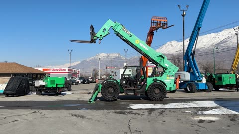 Telehandler Forklift 2017 JCB 512-56 4x4x4 12,000 LB 56' Reach Diesel Telescopic Fork Lift