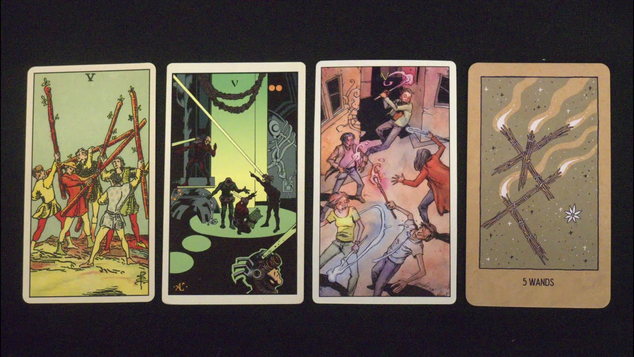 Tarot's 5 of Wands