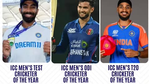 Jasprit Bumrah, Azmatullah Omarzai, Arshdeep Singh, Smriti Mandhana ,Amelia Kerr for awards