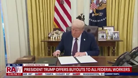 Return to work or accept buyout: Trump offers federal workers an ultimatum | LiveNOW from FOX