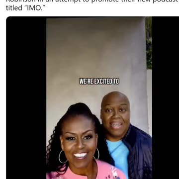 Michelle Obama and Her Brother Creep Everyone Out with Awkward Footage Promoting New Podcast