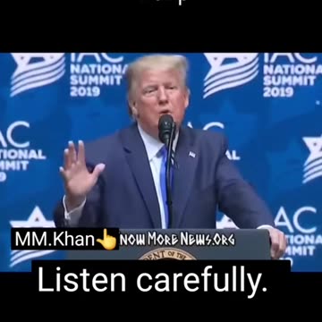 Trump commands Americans love need to LOVE Israel