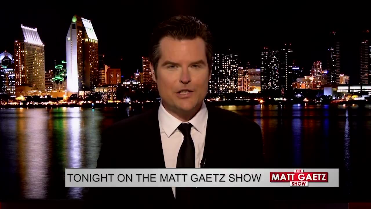 Matt Gaetz opens his very first show on OAN: