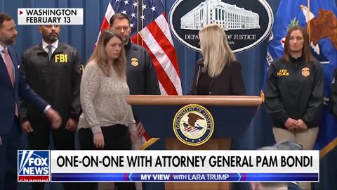 AG Pam Bondi looks back on her historic 1st day at DOJ