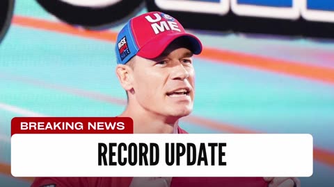 Reason WWE May Have John Cena Break World Title Record
