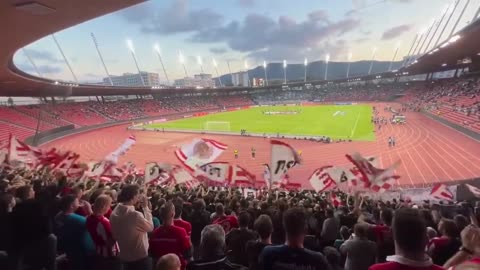 FC Zurich vs PSV splendid atmosphere (UEFA Europa League)