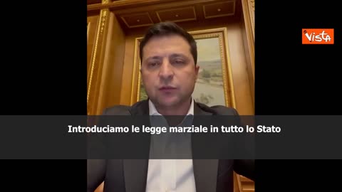 Quando Zelensky disse il 24 febbraio 2022: 'Introduciamo la legge marziale,niente panico.Sconfiggeremo tutti' e che governa ancora oggi a febbraio 2025 l'Ucraina a mandato presidenziale scaduto dal 20 maggio 2024 per questo motivo...