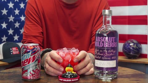 James Wright - Absolut Wild Berri Vodka & Mtn Dew Star Spangled Splash