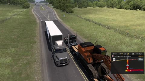 #ATS Excavator Delivery Convoy