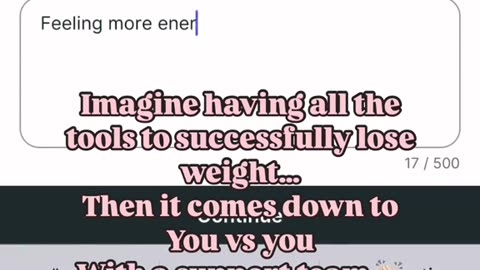 To achieve your ideal weight