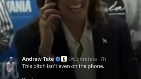 🤥 "She’s a Liar," Tate Claims About Kamala Harris 🚨